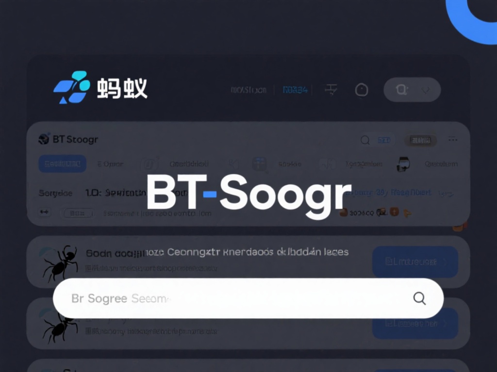 BT搜索引擎蚂蚁拥有简洁直观的界面，用户